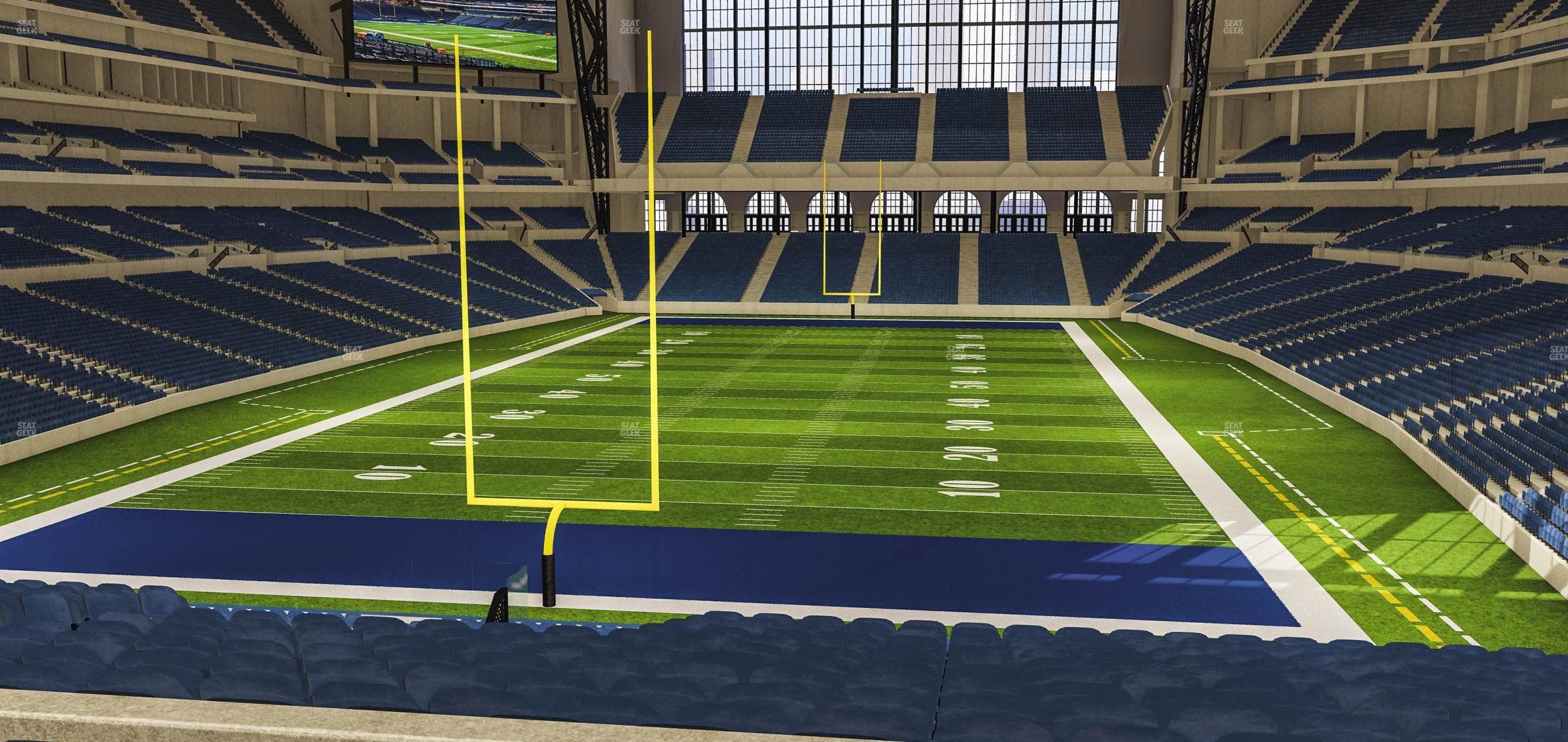 Lucas Oil Stadium - Section 225 Seat View