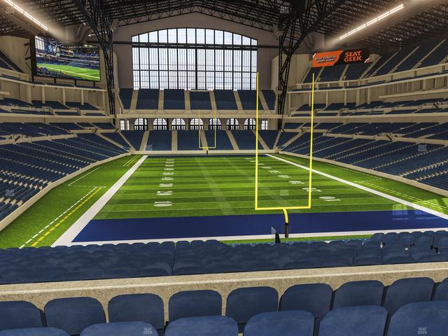 Lucas Oil Stadium - Section 228 Seat View