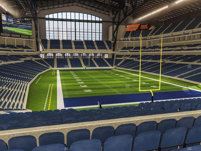 Lucas Oil Stadium - Section 229 Seat View