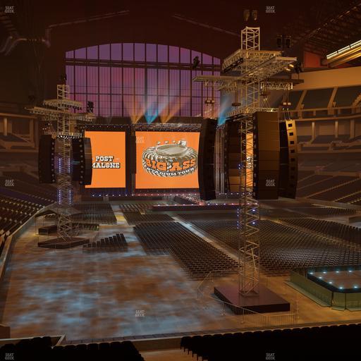Lucas Oil Stadium - Section 229 Seat View