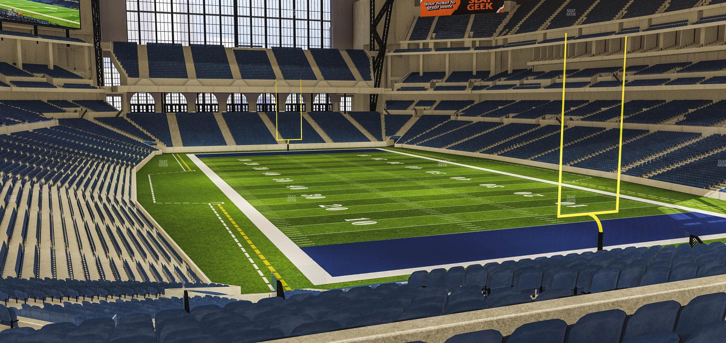 Lucas Oil Stadium - Section 230 Seat View