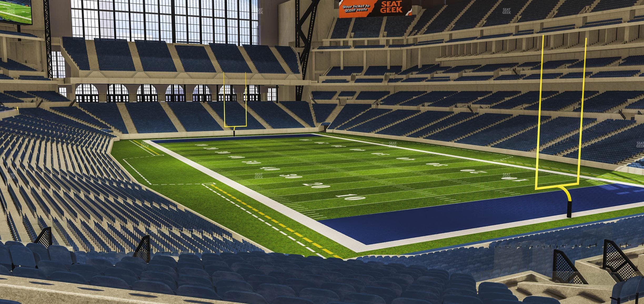 Lucas Oil Stadium - Section 231 Seat View