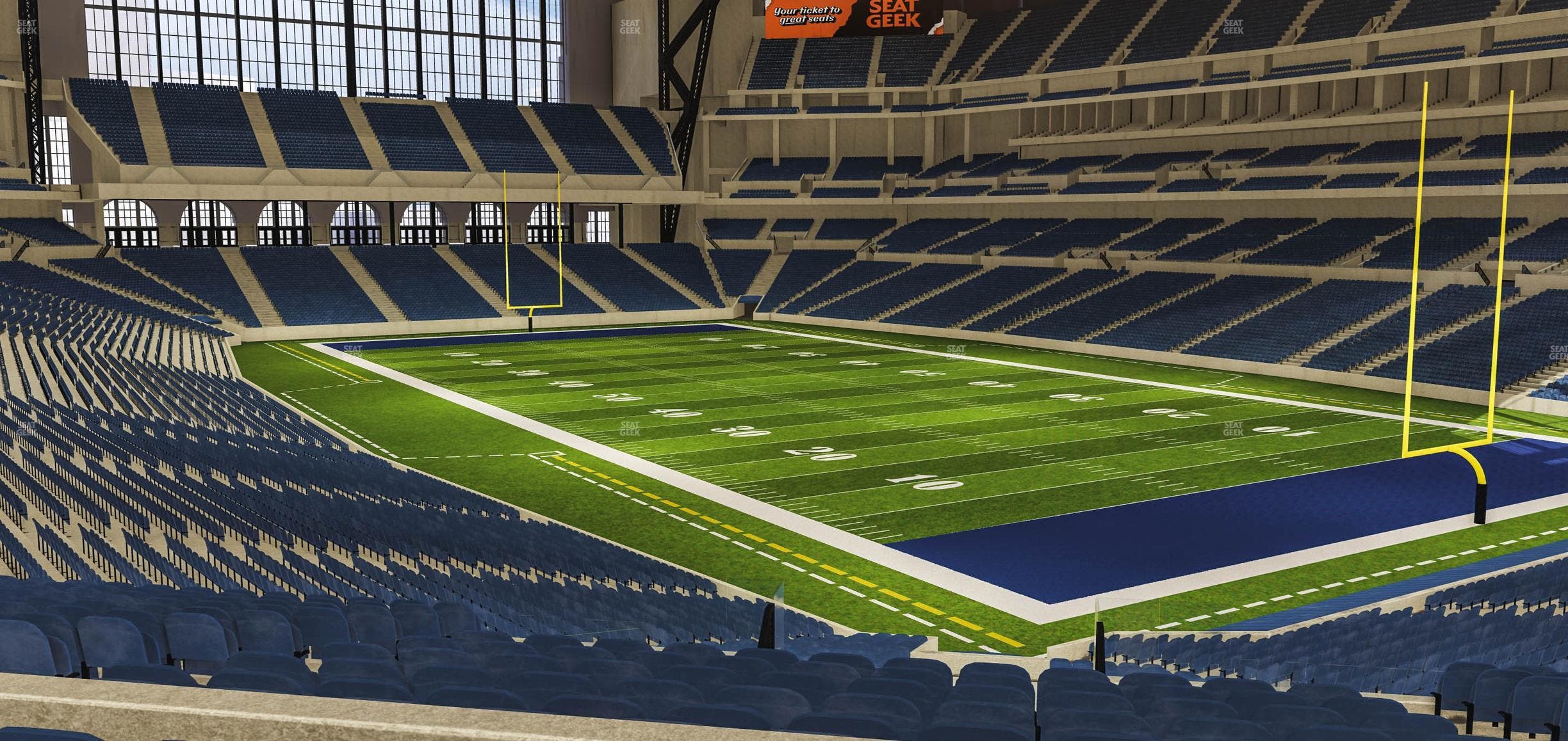 Lucas Oil Stadium - Section 232 Seat View