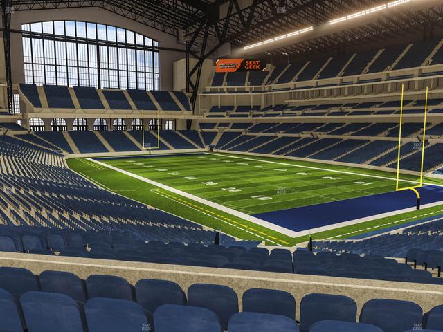 Lucas Oil Stadium - Section 232 Seat View