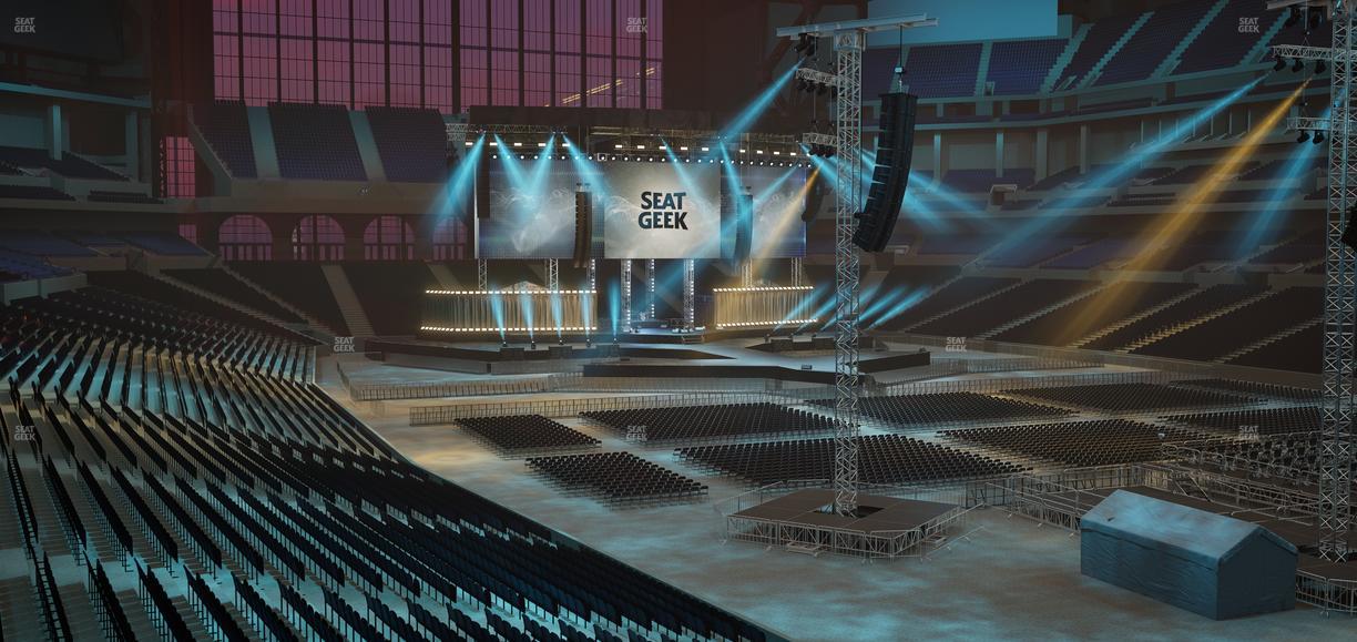 Lucas Oil Stadium - Section 232 Seat View