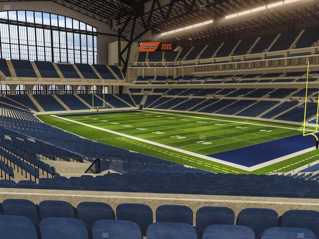 Lucas Oil Stadium - Section 233 Seat View