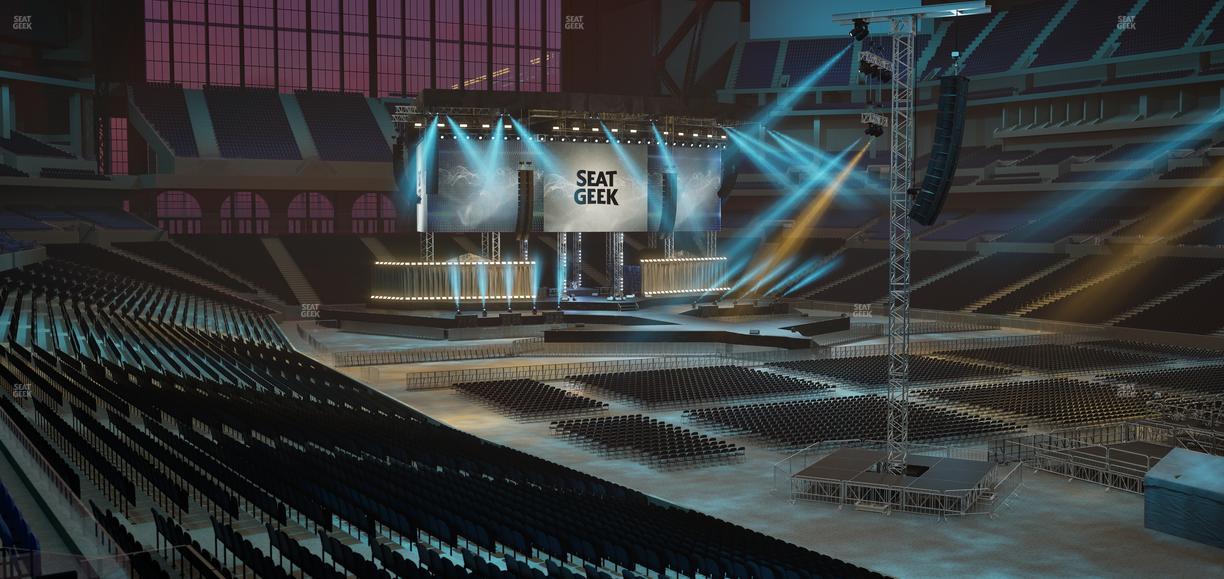 Lucas Oil Stadium - Section 233 Seat View