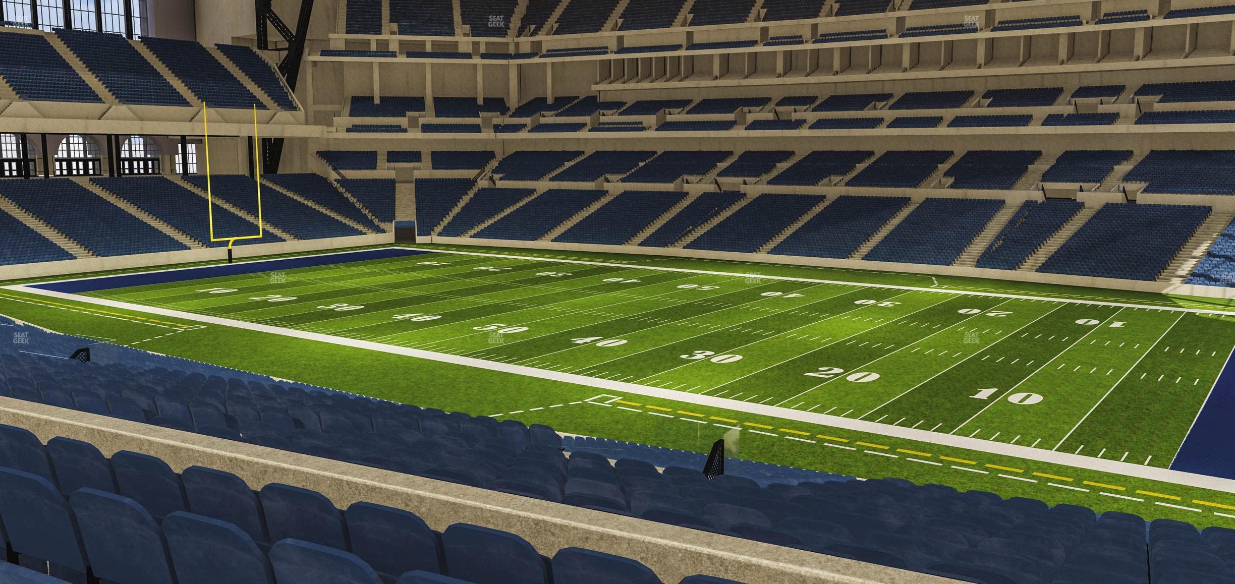 Lucas Oil Stadium - Section 236 Seat View