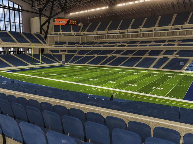 Lucas Oil Stadium - Section 236 Seat View