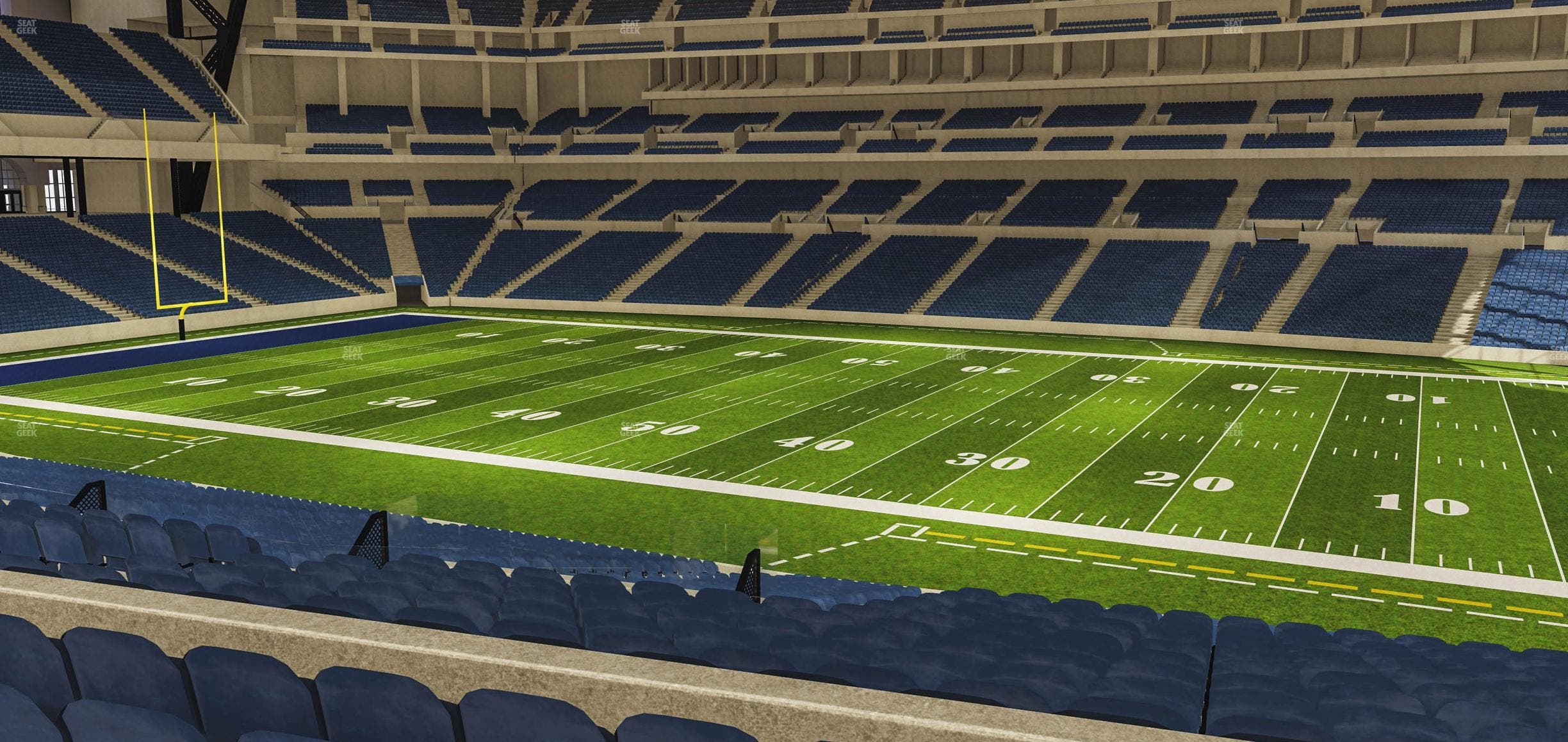 Lucas Oil Stadium - Section 237 Seat View