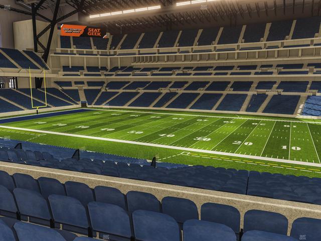 Lucas Oil Stadium - Section 237 Seat View