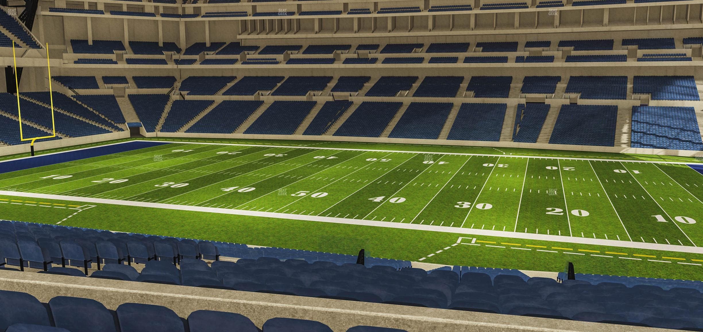 Lucas Oil Stadium - Section 238 Seat View