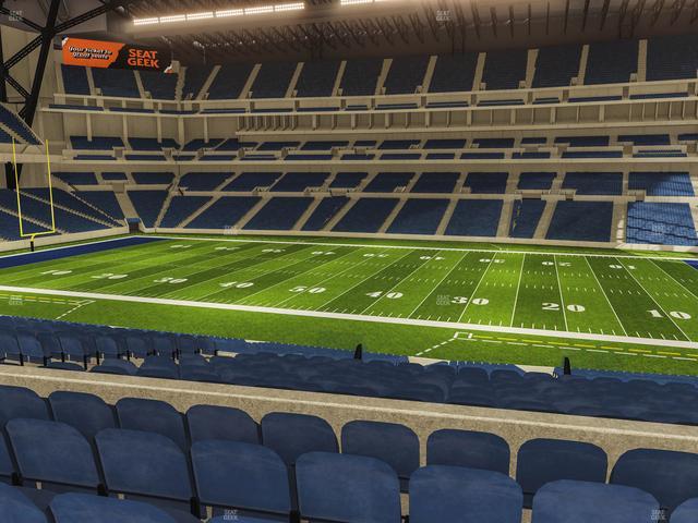 Lucas Oil Stadium - Section 238 Seat View