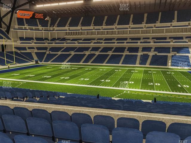 Lucas Oil Stadium - Section 238 Seat View