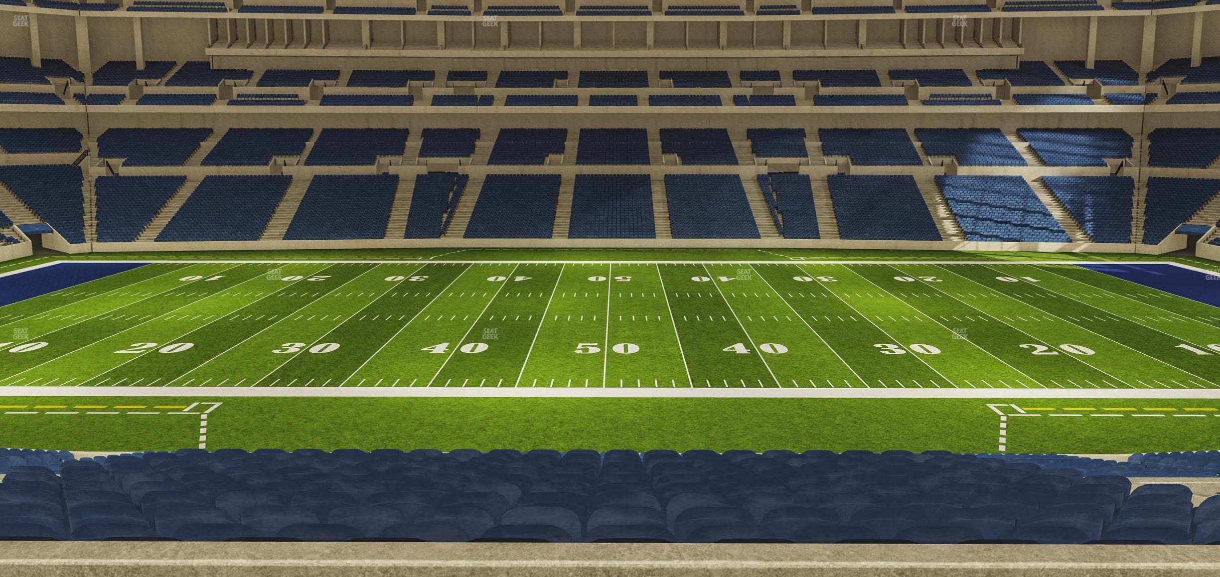 Lucas Oil Stadium - Section 240 Seat View
