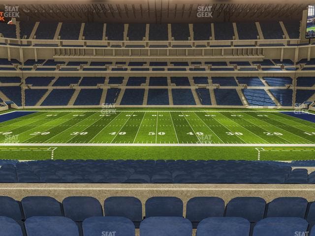 Lucas Oil Stadium - Section 240 Seat View