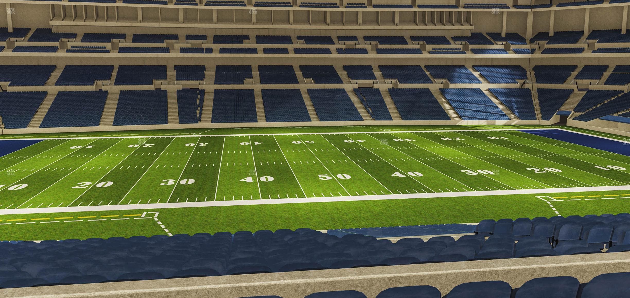 Lucas Oil Stadium - Section 241 Seat View