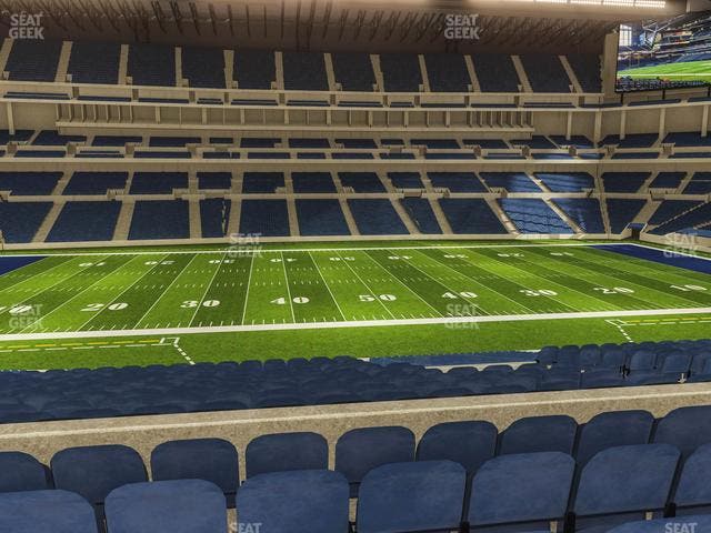 Lucas Oil Stadium - Section 241 Seat View
