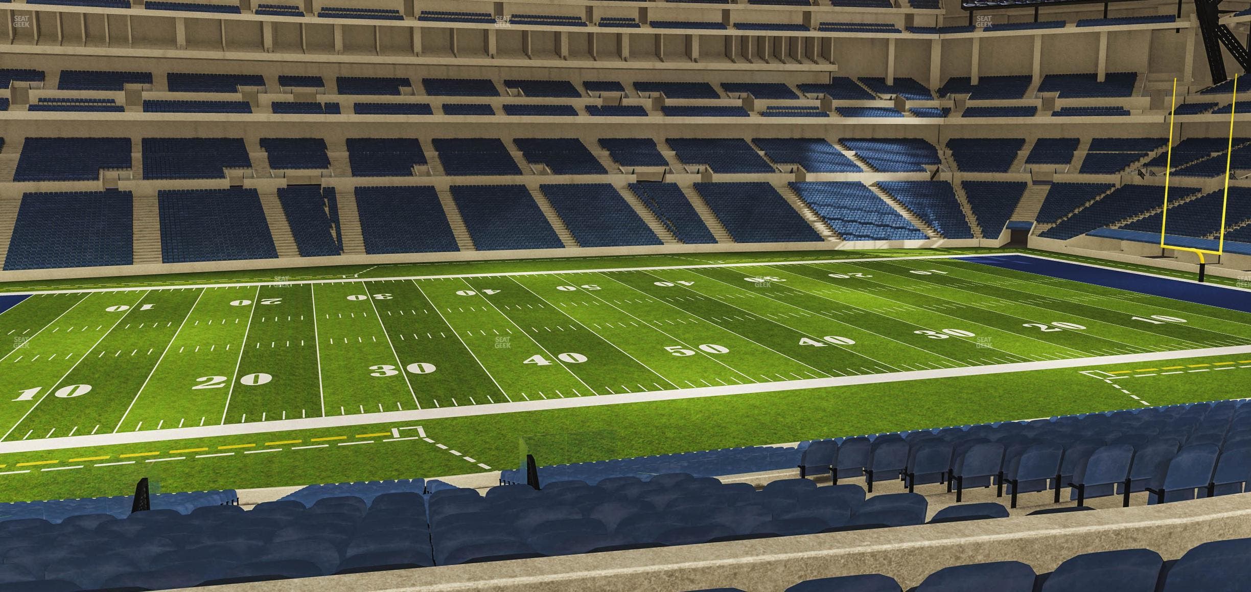 Lucas Oil Stadium - Section 242 Seat View