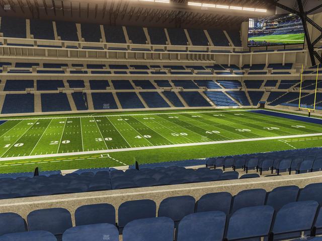 Lucas Oil Stadium - Section 242 Seat View