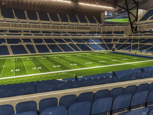 Lucas Oil Stadium - Section 243 Seat View
