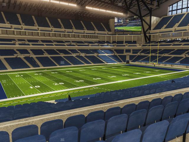 Lucas Oil Stadium - Section 244 Seat View