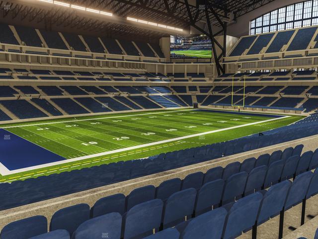 Lucas Oil Stadium - Section 245 Seat View