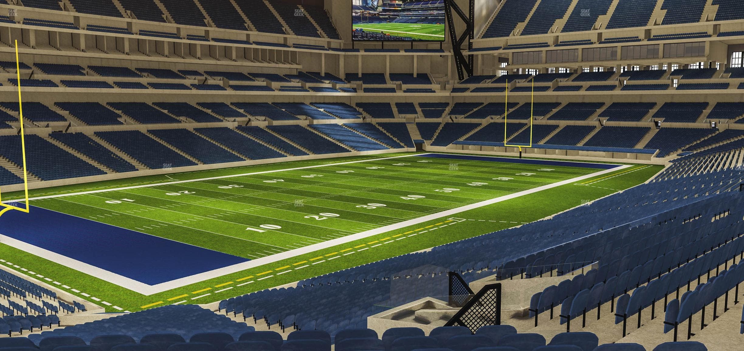 Lucas Oil Stadium - Section 247 Seat View