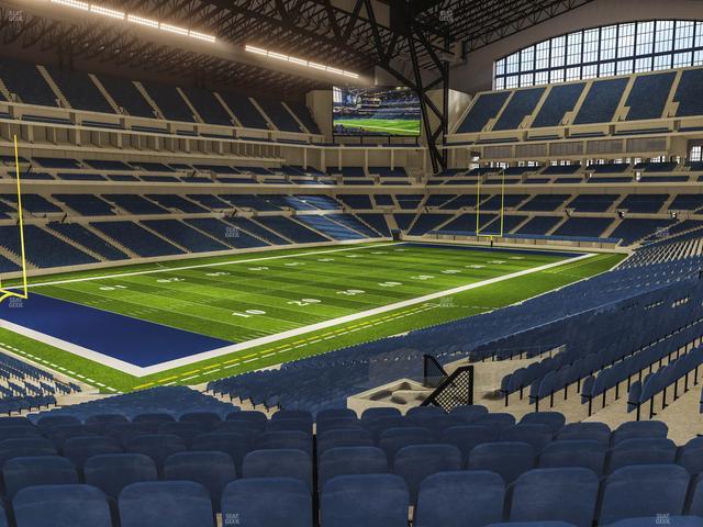 Lucas Oil Stadium - Section 247 Seat View