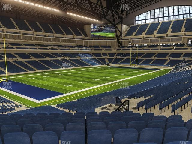 Lucas Oil Stadium - Section 247 Seat View