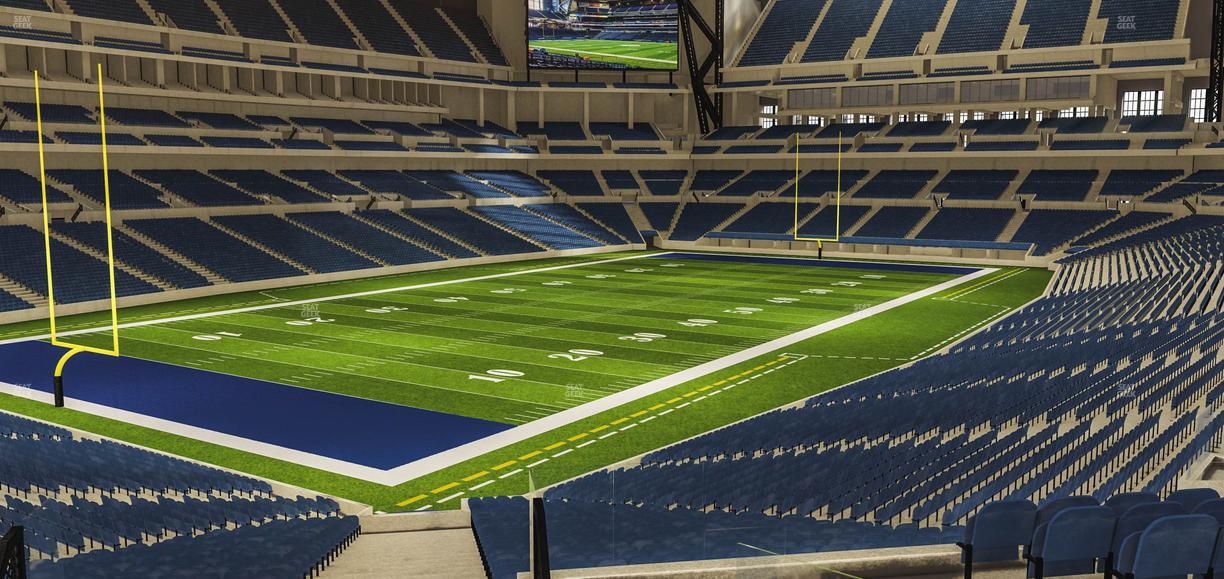 Lucas Oil Stadium - Section 248 Seat View