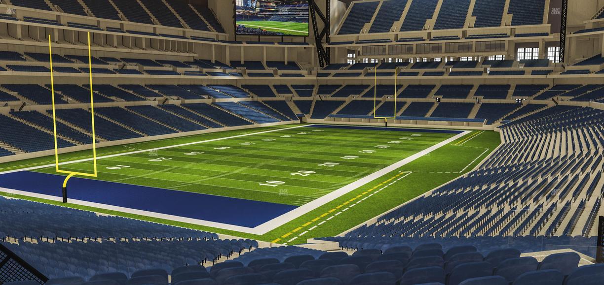 Lucas Oil Stadium - Section 249 Seat View