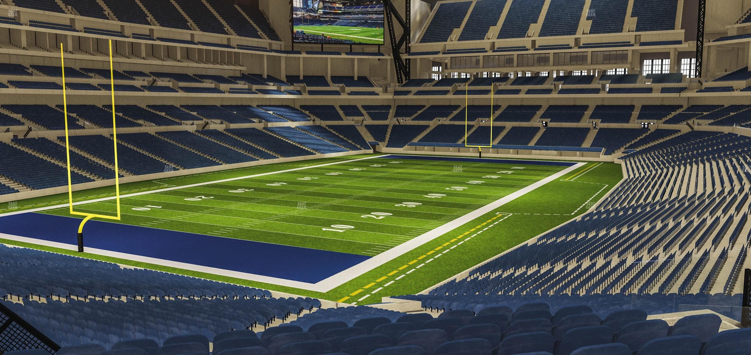 Lucas Oil Stadium - Section 249 Seat View