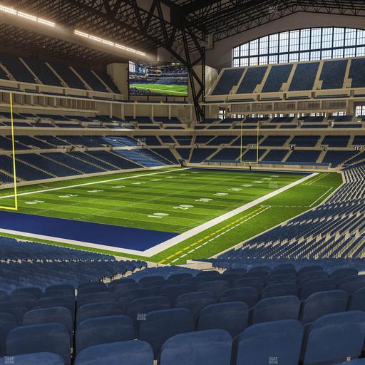 Lucas Oil Stadium - Section 249 Seat View