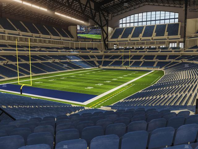 Lucas Oil Stadium - Section 249 Seat View