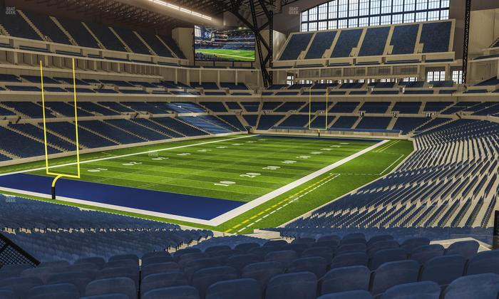 Lucas Oil Stadium - Section 249 Seat View