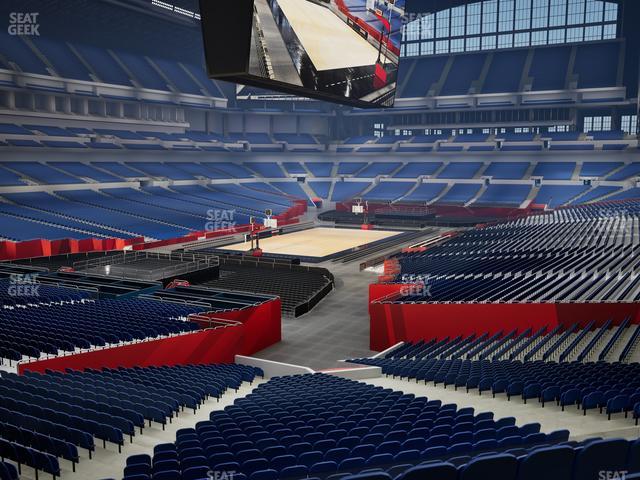 Lucas Oil Stadium - Section 249 Seat View