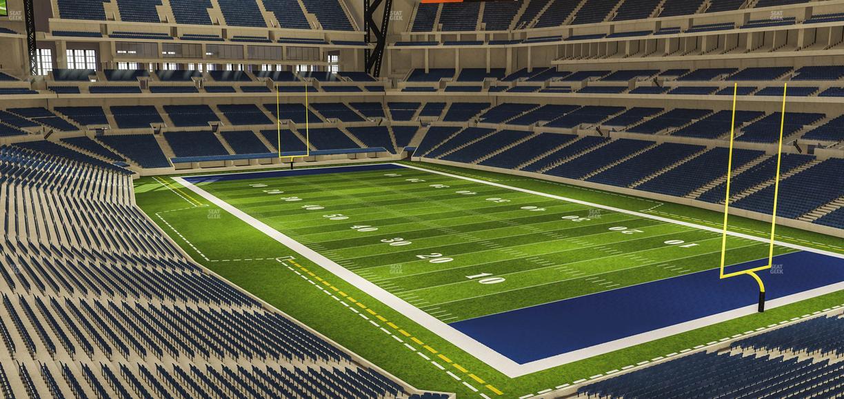 Lucas Oil Stadium - Section 304 Seat View