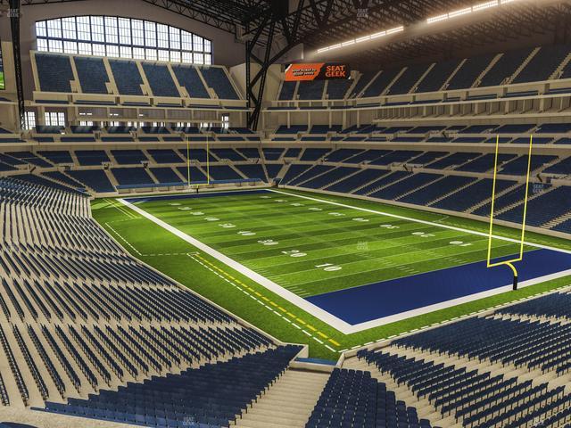 Lucas Oil Stadium - Section 304 Seat View