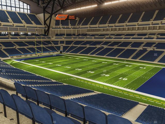 Lucas Oil Stadium - Section 308 Seat View