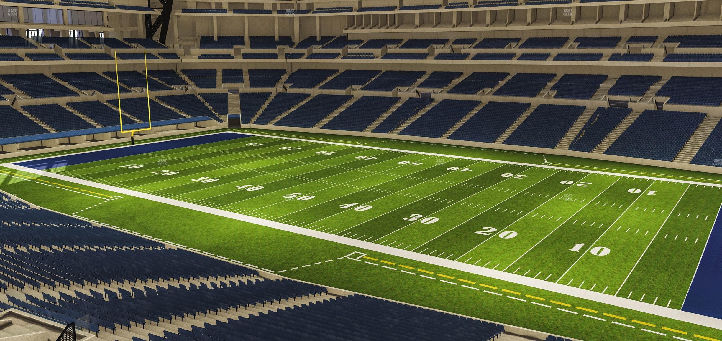 Lucas Oil Stadium - Section 309 Seat View