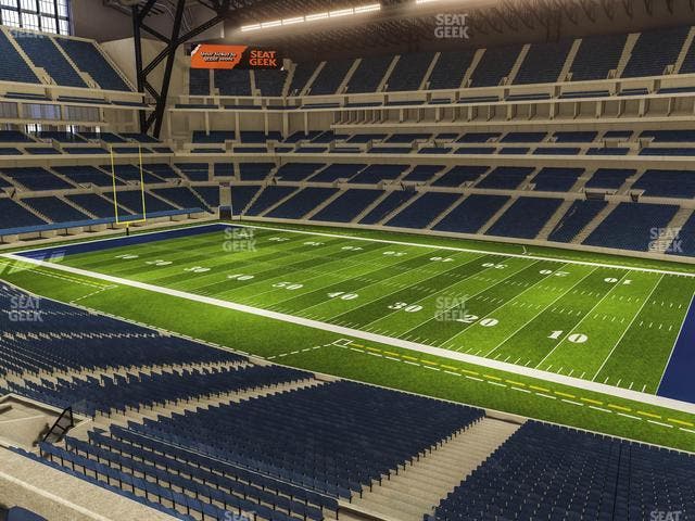 Lucas Oil Stadium - Section 309 Seat View