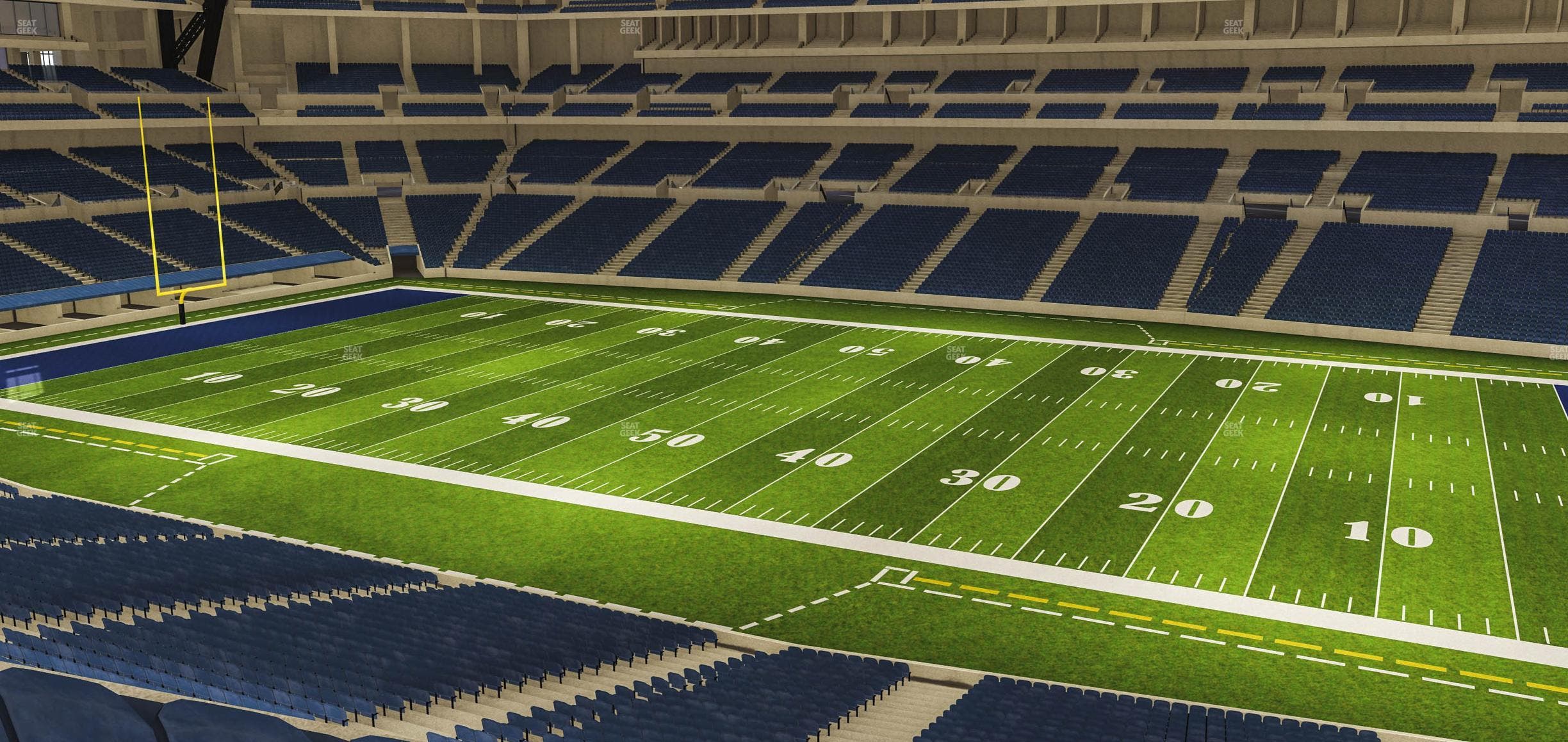 Lucas Oil Stadium - Section 310 Seat View
