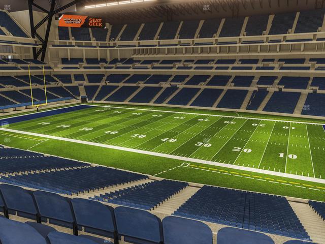 Lucas Oil Stadium - Section 310 Seat View