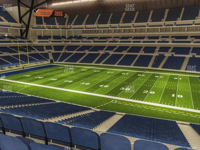 Lucas Oil Stadium - Section 310 Seat View