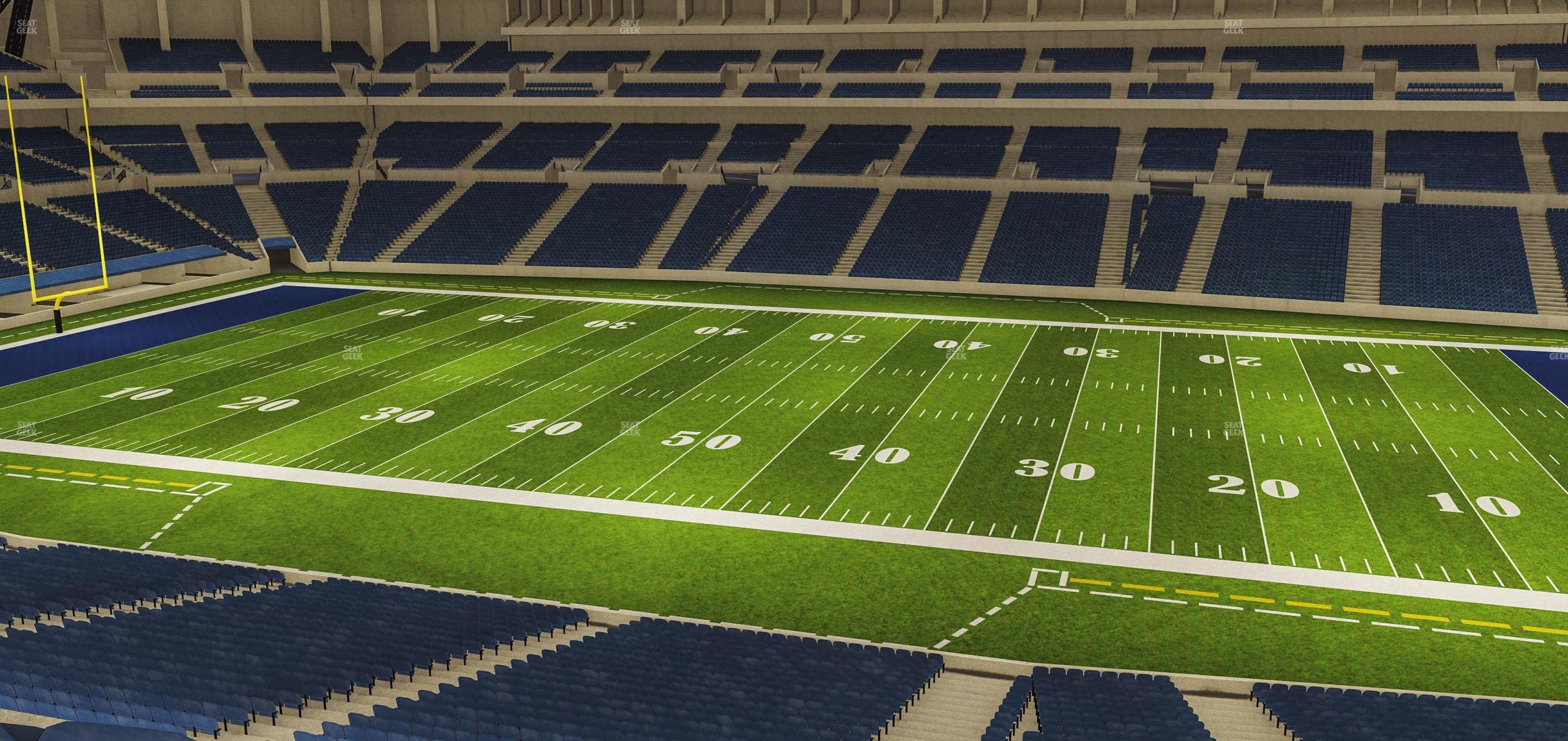 Lucas Oil Stadium - Section 311 Seat View