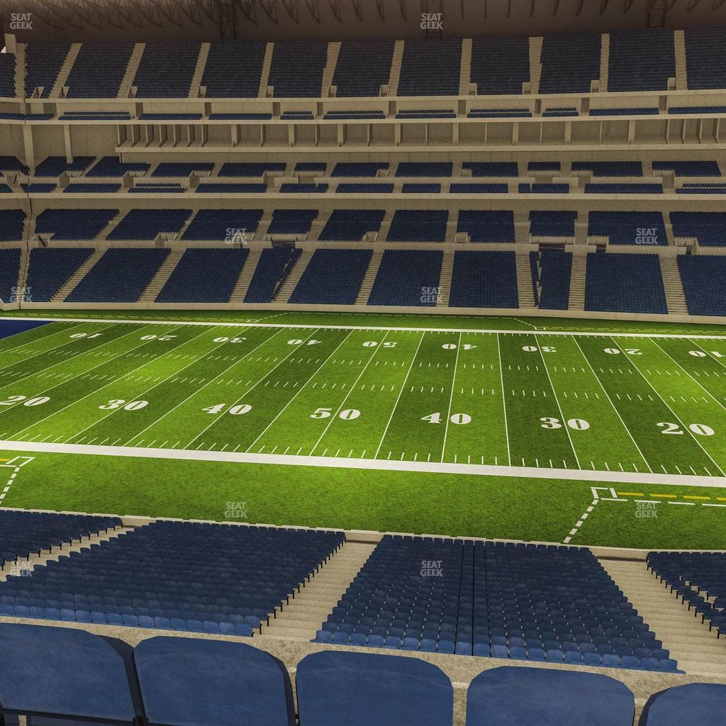 Lucas Oil Stadium - Section 312 Seat View
