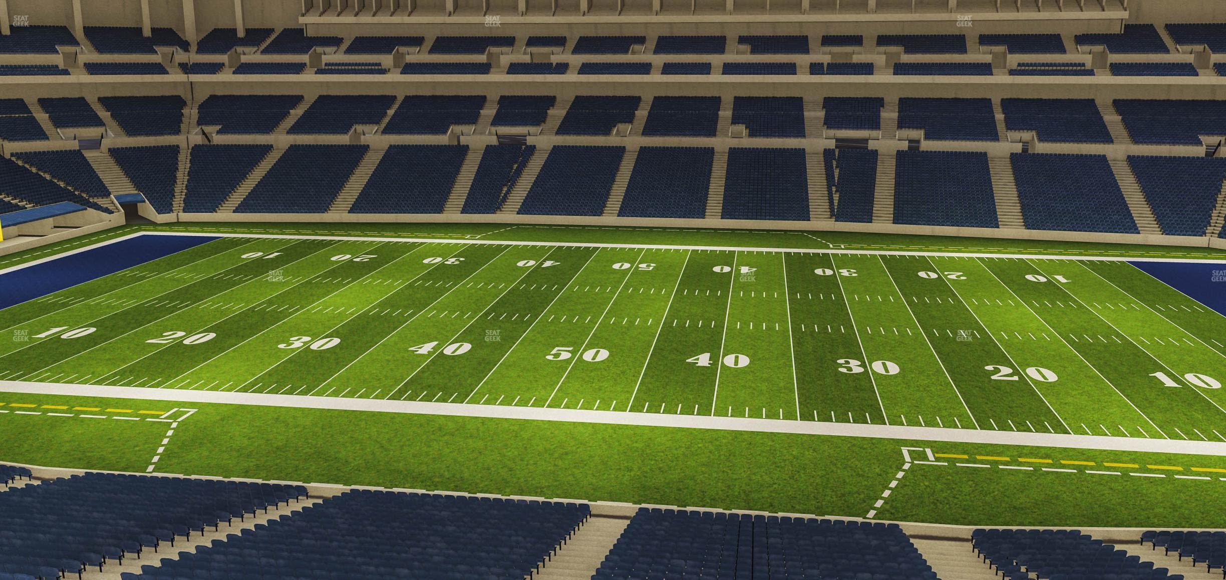 Lucas Oil Stadium - Section 312 Seat View