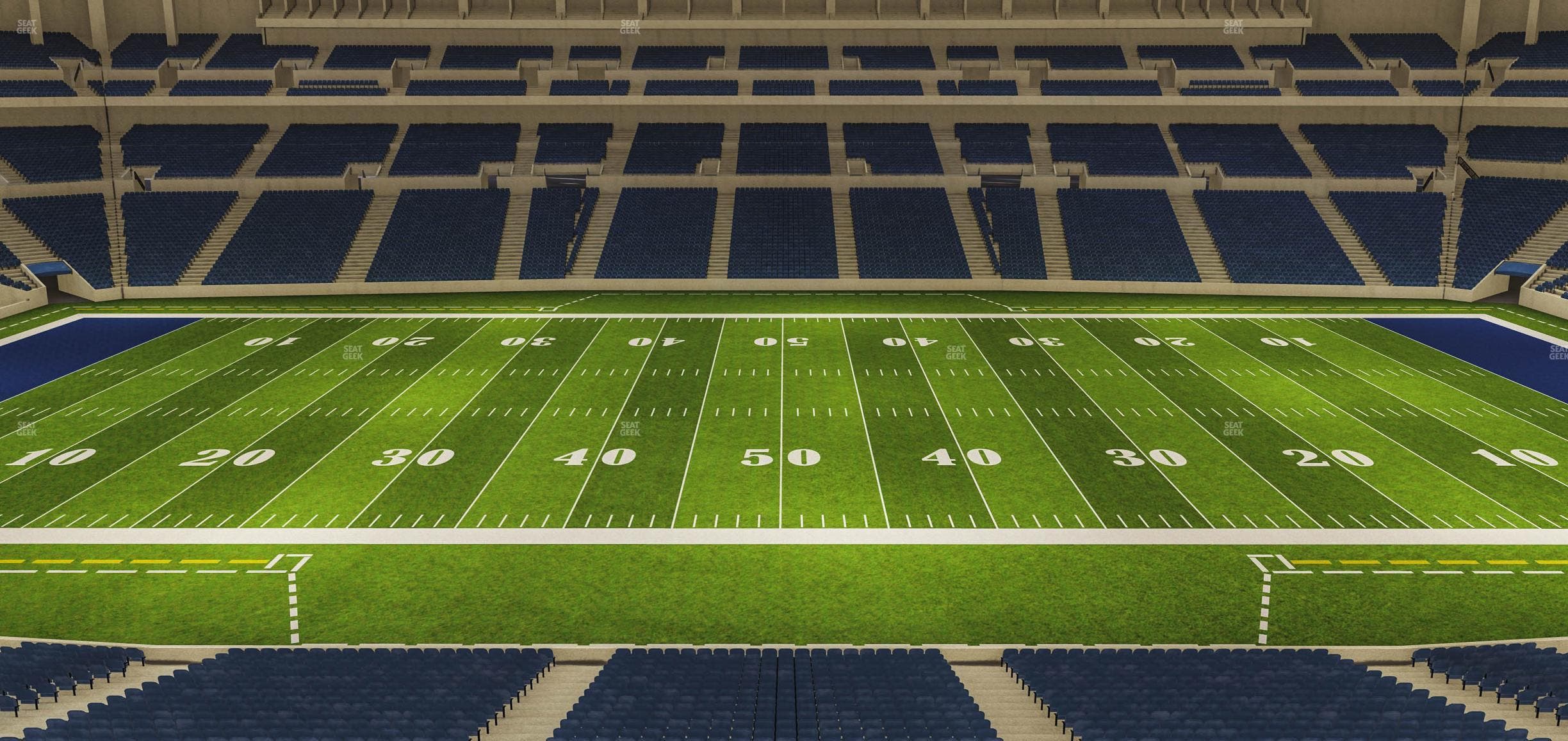 Lucas Oil Stadium - Section 313 Seat View