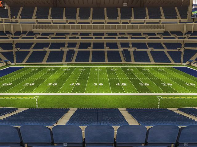 Lucas Oil Stadium - Section 313 Seat View